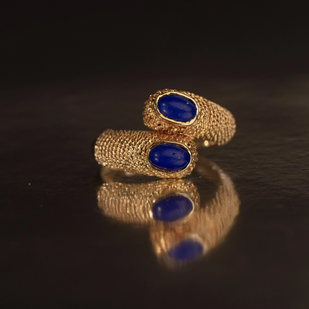 PIERŚCIONEK Z LAPIS LAZULI